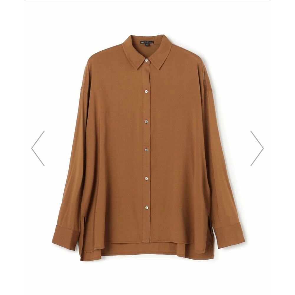 Standard James Perse Womens Oversized Button Down Shirt Size‎ 2